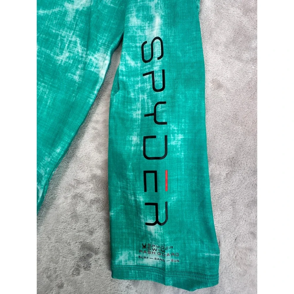 Spyder Men's XXL Rash Guard Surf‎ Sand Sun Long Sleeve UPF 30+ Wicking Quick Dry